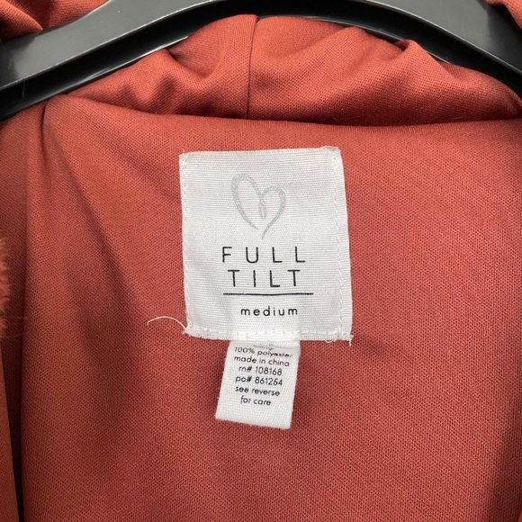 Full Tilt Faux Fur Hooded Bomber Jacket - Picture 8 of 12